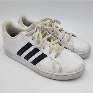 Girl's Adidas Grand Court Sneakers (EF0103) Size 4.5